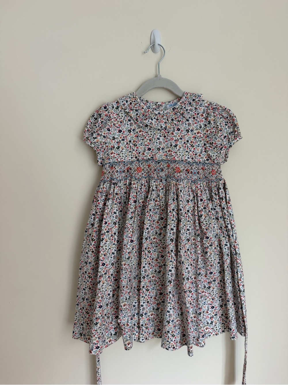 Luli & Me Smocked Fall Dress